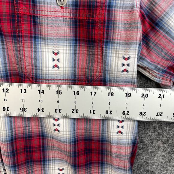 Weatherproof Men's Button-Down Shirt Short Sleeve Size Medium - Picture 6 of 10